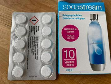 Sodastream reinigingstabletten (10st) beschikbaar voor biedingen