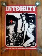 Sérigraphie,,affiche du groupe de métal / hardcore Integrity, Enlèvement ou Envoi