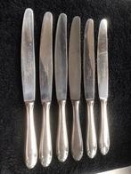 Six couteaux de table de la marque Sola, Antiquités & Art, Antiquités | Couverts, Enlèvement ou Envoi