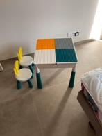 Speeltafel met 2 stoeltjes, Ophalen, Gebruikt