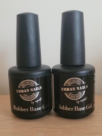 2x Urban Nails Rubber Base Gel Clear beschikbaar voor biedingen