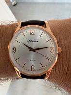 Rodania dress watch Senator 42mm, Overige merken, Leer, Staal, Polshorloge