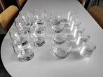 11 grote kopjes en 36 kleine glazen/aperitief/dessert..., Ophalen of Verzenden, Zo goed als nieuw, Glas, Kom(men)