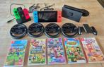 Nintendo switch met verschillende accessoires, Games en Spelcomputers, Spelcomputers | Nintendo Switch, Ophalen, Switch Original