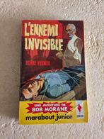 Bob Morane (L'ennemi invisible)., Livres, Enlèvement ou Envoi, Comme neuf, H. Vernes.