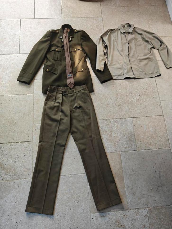 KL Legerkostuum omgebouwd tot US WW2, Kleding | Heren, Heren-kledingpakketten, Gedragen, Maat 52/54 (L), Ophalen of Verzenden