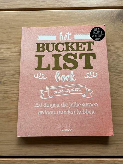 Elise De Rijck - Het Bucketlist boek voor koppels, Boeken, Mode, Ophalen of Verzenden