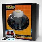 Back To The Future - Mirror mug & plate set - DeLorean, Collections, Envoi, Neuf
