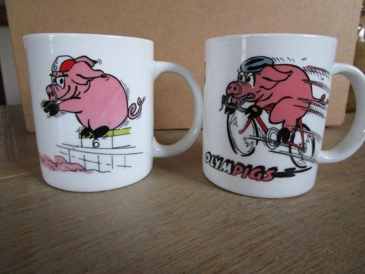 verschillende vintage koffie tassen / mokken, Verzamelen, Retro, Overige typen, Ophalen of Verzenden