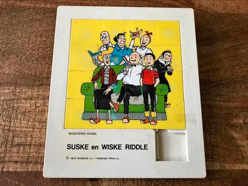 ♦️S&W🗯 Riddle / Schuifpuzzel 🧩, Verzamelen, Stripfiguren, Gebruikt, Boek of Spel, Suske en Wiske, Ophalen of Verzenden