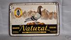 Blikken reclame bord 1958 Granen Natural Antwerpen, Verzamelen, Ophalen of Verzenden, Zo goed als nieuw