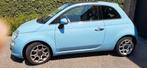 FIAT 500 twinair, Auto's, Euro 5, Stof, Blauw, Handgeschakeld