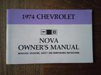 Chevrolet Nova 1974 Owner's Manual, Ophalen of Verzenden