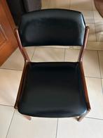 6 stoelen met bijpassende ronde tafel, Ophalen, Overige materialen, Zo goed als nieuw, Vintage