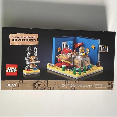 LEGO 40533 Avonturen van de USS Cardboard, Kinderen en Baby's, Speelgoed | Duplo en Lego, Nieuw, Lego, Complete set, Ophalen of Verzenden