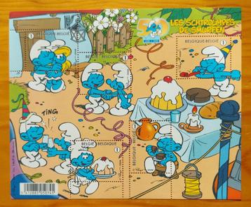 Belgium 2008 - OBP/COB Bl 159 - De Smurfen/Schtroumpfs - MNH