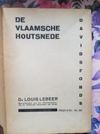 Uitgave Davidsfonds over de Vlaamse houtsnede 1927, België, Louis Lebeer, Ophalen, Gelezen