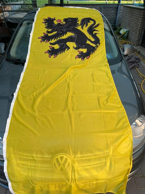 Vlaamse, Belgische en Europese vlaggen, Divers, Drapeaux & Banderoles, Comme neuf, Enlèvement ou Envoi