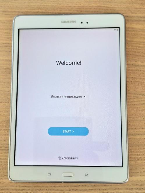 Tablet Galaxy Tab A 9.7, Computers en Software, Android Tablets, Zo goed als nieuw, Wi-Fi, 10 inch, 16 GB, Uitbreidbaar geheugen