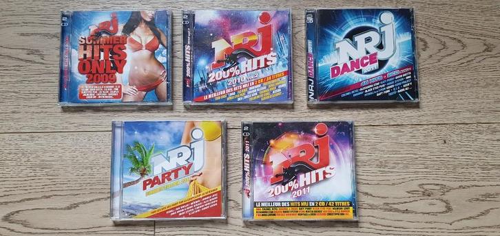 Lot de 7 CD NRJ, Cd's en Dvd's, Cd's | Dance en House, Gebruikt, Overige genres, Ophalen of Verzenden