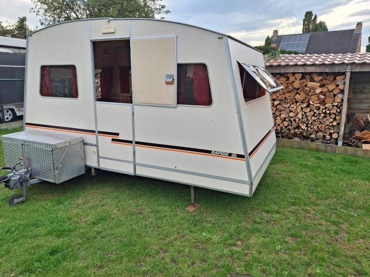 Plooicaravan rapido confort matic, Caravans en Kamperen, Caravans, Particulier, Rapido, Ophalen