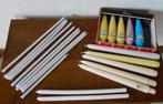 Lot kaarsen, samen 3 euro, Ophalen, Wit, Kaars