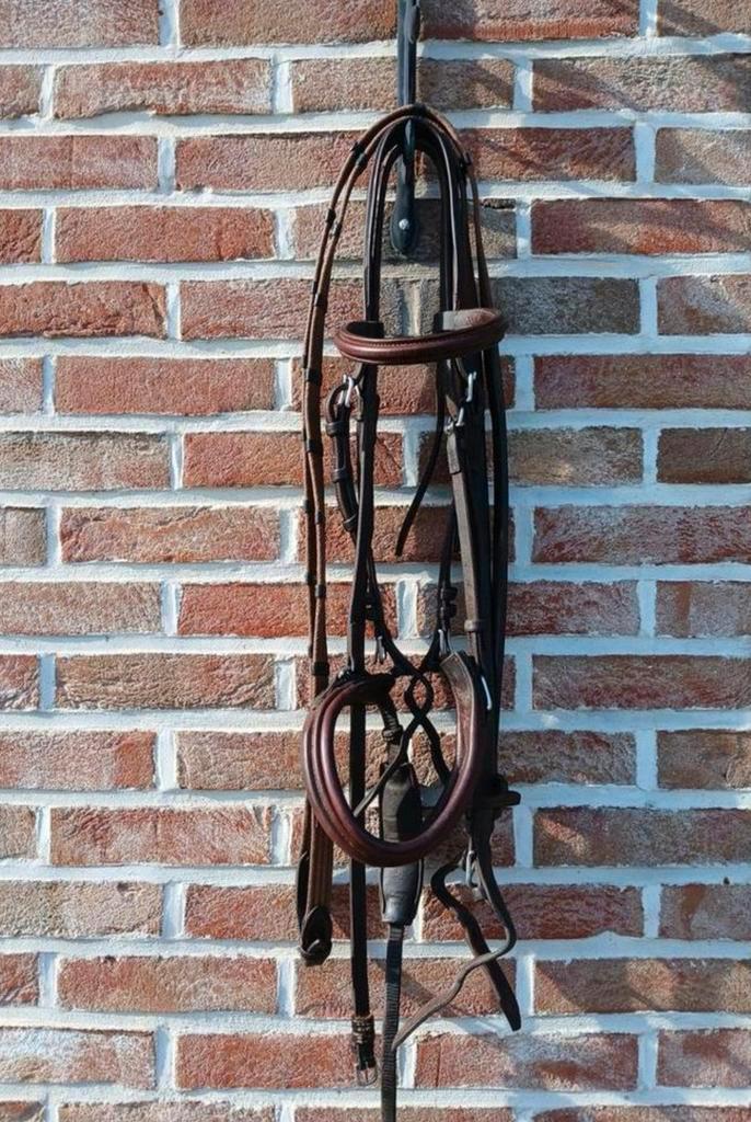 Bridon marron CWD marron, Dieren en Toebehoren, Paarden en Pony's | Hoofdstellen en Tuigage, Gebruikt, Springen, Ophalen of Verzenden