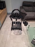 Support Logitech + volant, pedalier et levier de vitesse, Consoles de jeu & Jeux vidéo