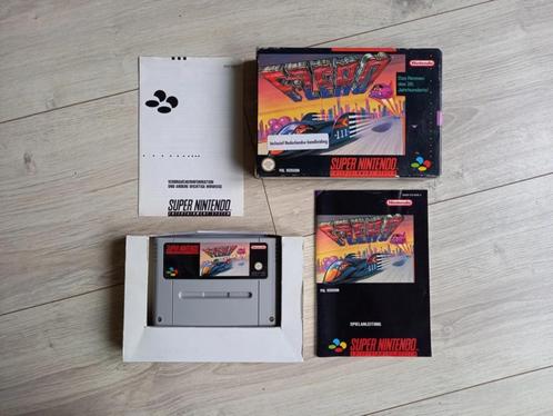 F-Zero complet en boîte (CIB) pour la SNES, Consoles de jeu & Jeux vidéo, Jeux | Nintendo Super NES, Comme neuf, Aventure et Action