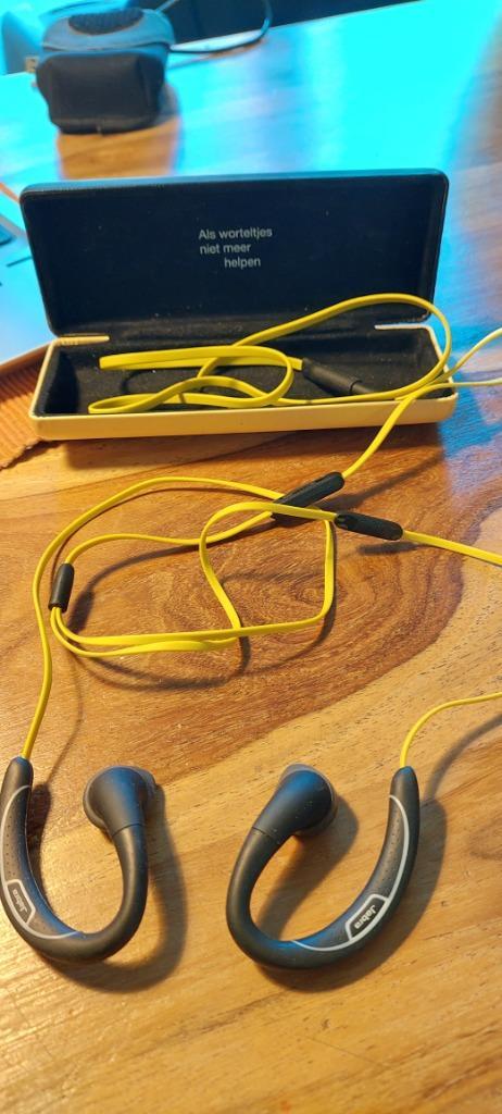 Oortjes Jabra SPORT-CORDED, Télécoms, Téléphonie mobile | Écouteurs, Comme neuf, Intra-auriculaires (Earbuds), Enlèvement ou Envoi