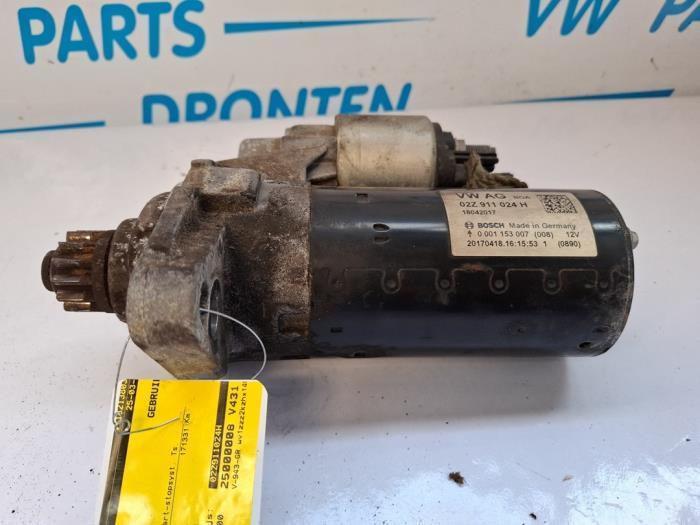 Startmotor van een Volkswagen Caddy, Auto-onderdelen, Motor en Toebehoren, Volkswagen, Gebruikt, 3 maanden garantie, Ophalen of Verzenden