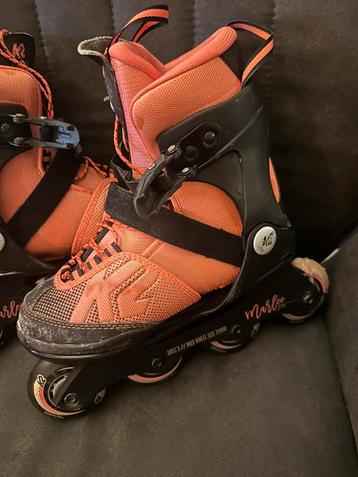 Patins à roues alignées K2 Marlee Pro Pink 32 - 37, K2, Rollers 4 roues en ligne, Réglable, Enlèvement