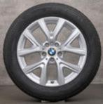Jantes alu d’origine bmw en très bonne état avec pneus hiver, Ophalen, Gebruikt, Velg(en), 17 inch