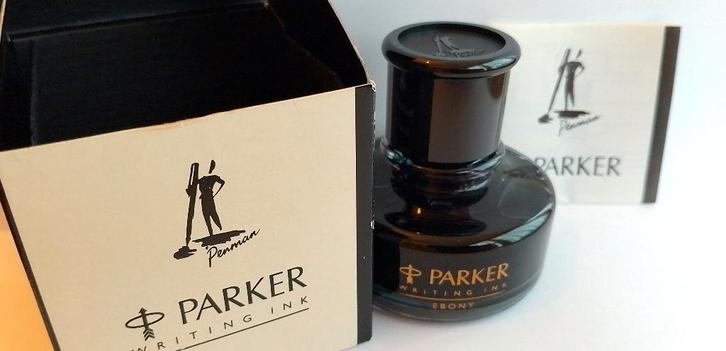 Parker - Encre 'Penman' - Couleur 'Ebony', Collections, Stylos, Comme neuf, Autres types, Parker, Avec boîte, Enlèvement ou Envoi