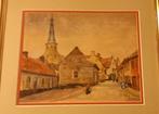 Aquarelle Hamacher Torhout 1917, Hobby en Vrije tijd, Ophalen of Verzenden, Gebruikt