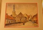 Aquarelle Hamacher Torhout 1917, Utilisé, Enlèvement ou Envoi