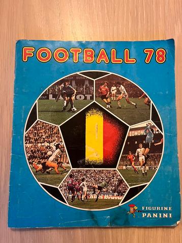 Verzamelboek voetbalploegen 1978 - stickerboek