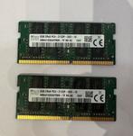 SODIMM 2x8GB DDR4 ram geheugen, Enlèvement ou Envoi, Comme neuf, DDR4, Laptop