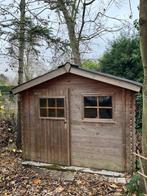 Blokhut tuinhuis 2,6 x 2 m, Ophalen, 200 tot 400 cm, Blokhut, Zo goed als nieuw