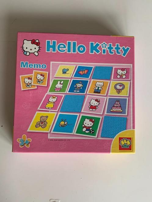 spel memory Hello Kitty, Hobby en Vrije tijd, Gezelschapsspellen | Bordspellen, Nieuw, Een of twee spelers, Drie of vier spelers
