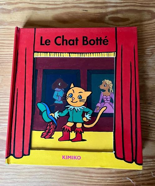 Livre a deplier- "Le Chat Botté"-KIMIKO, Livres, Livres pour enfants | 4 ans et plus, Comme neuf, Contes (de fées), 4 ans, Garçon ou Fille
