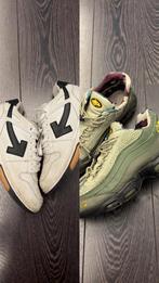Airmax 95 corteiz en offwhite schoenen, Wit, Nike, Ophalen of Verzenden, Sneakers