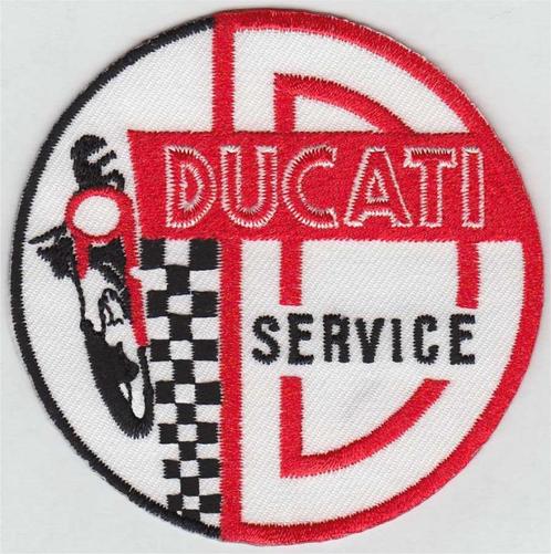 Ducati Service stoffen opstrijk patch embleem #10, Motos, Accessoires | Autre, Neuf, Envoi