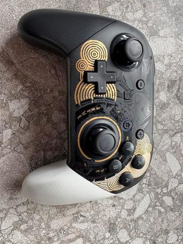 Nintendo Switch Pro Controller Zelda TOTK edition beschikbaar voor biedingen
