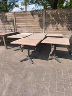 7 bistro tafels 80 x 80 horeca, Huis en Inrichting, Tafels | Statafels, Ophalen