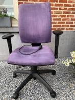 Verstelbare bureaustoel met armsteunen, Enlèvement, Utilisé, Chaise de bureau