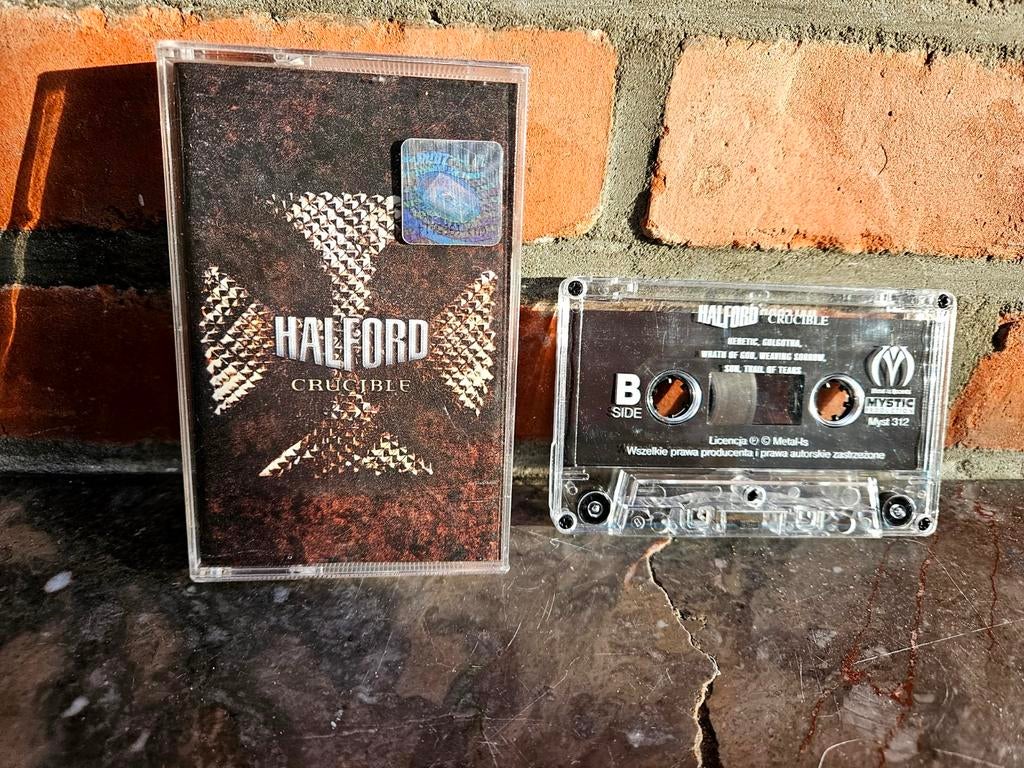 Halford – Crucible cassette | heavy metal | 90s, Cd's en Dvd's, Cassettebandjes, Ophalen of Verzenden