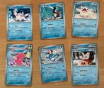 Pokemon kaarten (PALen) - 58 stuk, Hobby & Loisirs créatifs, Comme neuf, Enlèvement, Plusieurs cartes