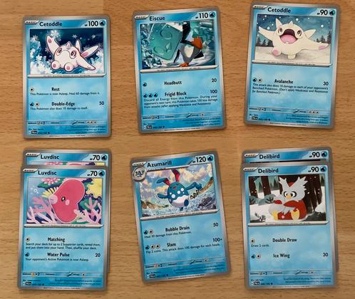 Pokemon kaarten (PALen) - 58 stuk, Hobby & Loisirs créatifs, Jeux de cartes à collectionner | Pokémon, Comme neuf, Plusieurs cartes