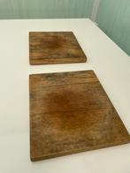 2 volle houten planken 25,5 cm op 22,5 cm op 2 cm, Ophalen of Verzenden